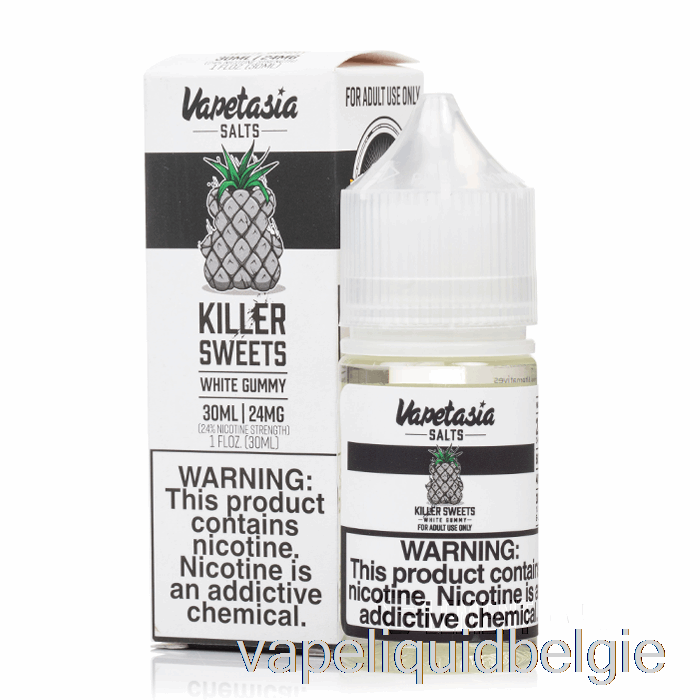 Vape België Witte Gummy - Vapetasia-zouten - 30ml 48mg